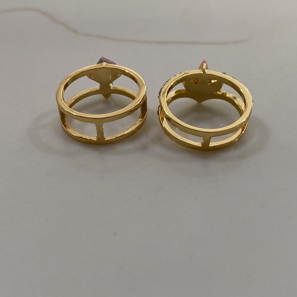 Gold Rings size 6 - Picture 3 of 8
